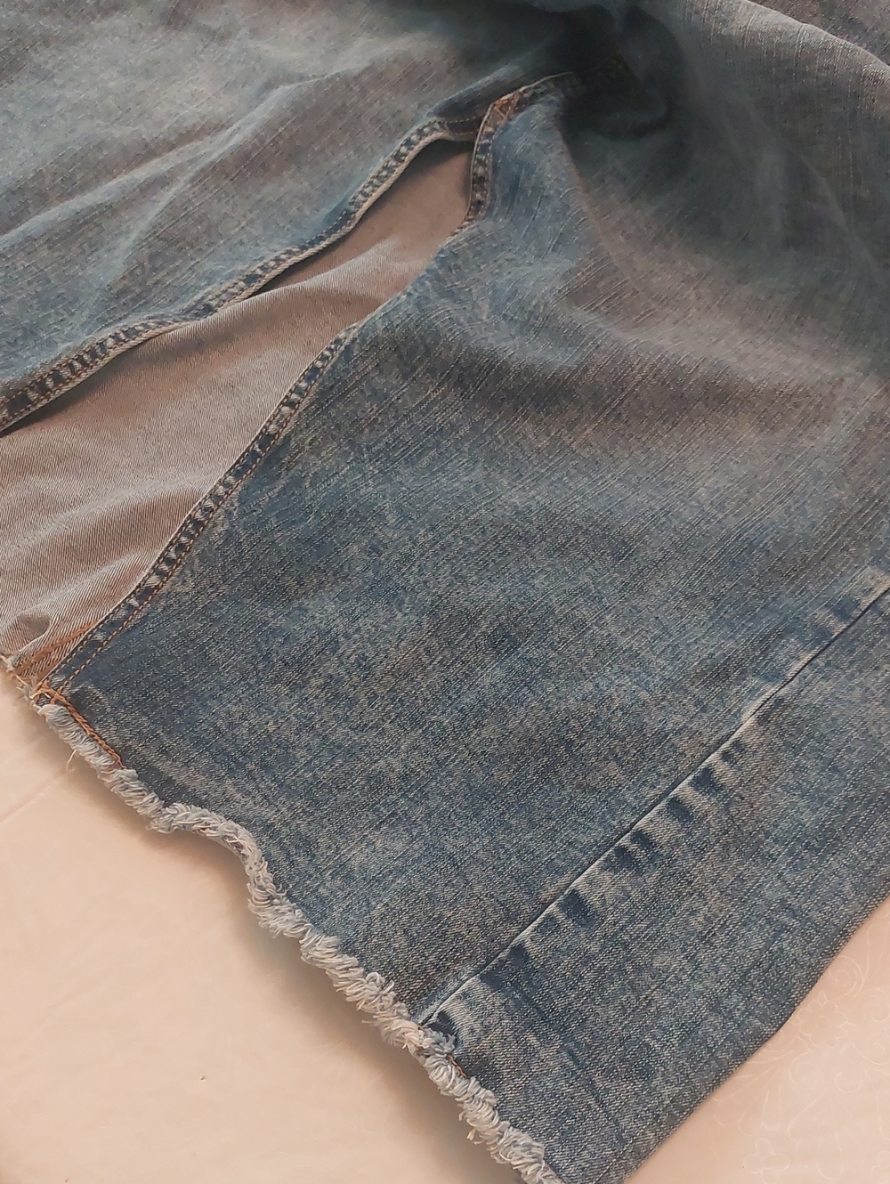 Torrid Blue Denim Midi Split Front Jean Skirt Sz 20 *Runs Bigger - Picture 8 of 15